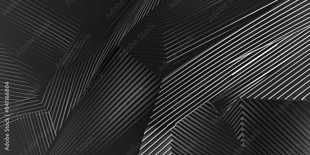 Fractal sharp lines illustration graphic resources wide background banner colorful cool design, generated ai Fractal sharp lines illustration graphic resources wide background banner colorful cool design, generated ai
