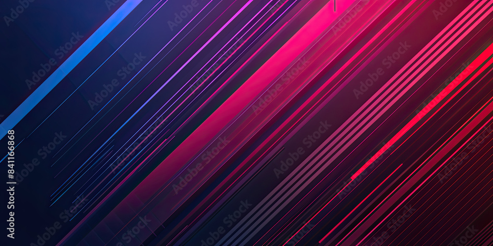Fractal sharp lines illustration graphic resources wide background banner colorful cool design, generated ai Fractal sharp lines illustration graphic resources wide background banner colorful cool design, generated ai