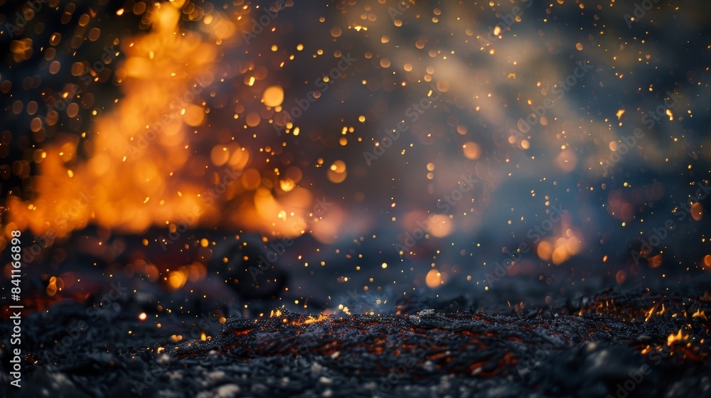 The tumultuous collision of hot air and volcanic debris creating a deadly whirlwind. The tumultuous collision of hot air and volcanic debris creating a deadly whirlwind.