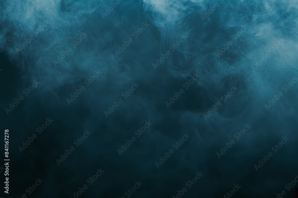 Dark Blue Foggy Background Cinematic Style Dark Blue Foggy Background Cinematic Style