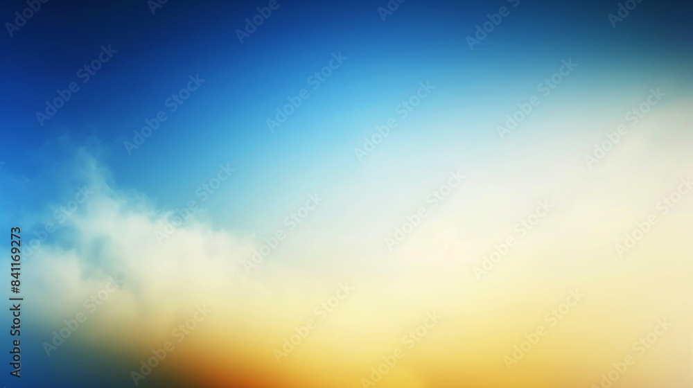 Beautiful abstract backdrop with a soft gradient moving from deep blue to bright yellow, offering a serene and stylish look. Beautiful abstract backdrop with a soft gradient moving from deep blue to bright yellow, offering a serene and stylish look.