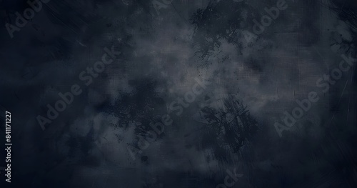 Dark Grey Grunge Texture Background - Eerie Mystery