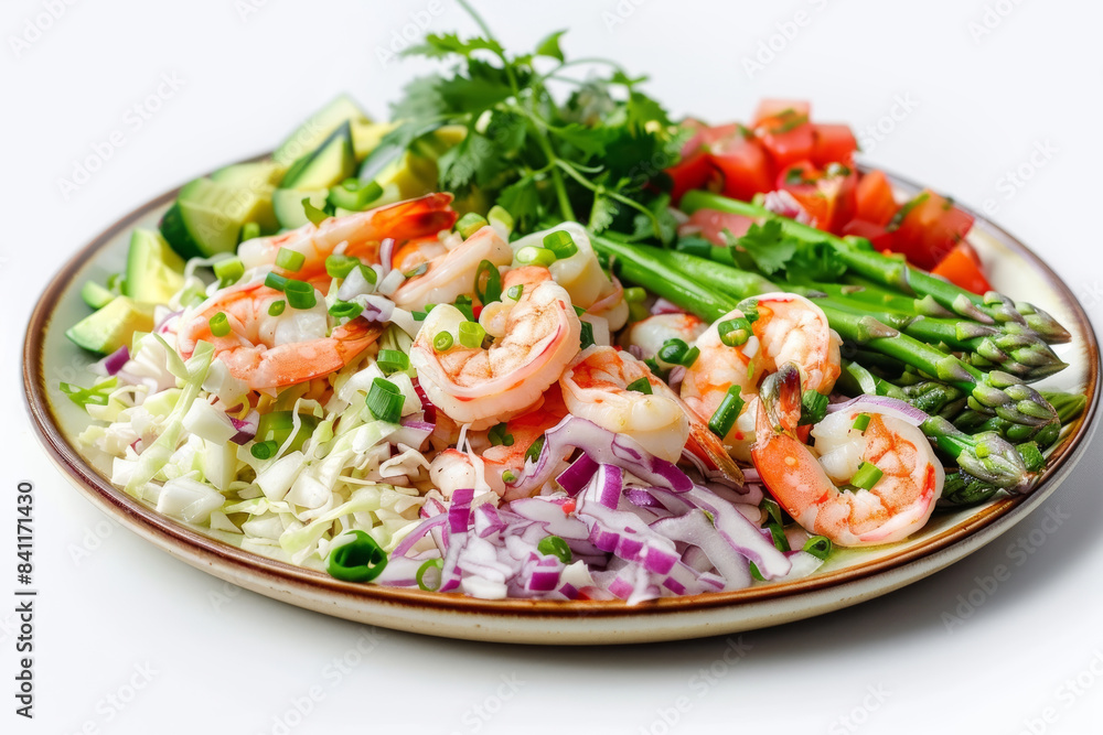 Asparagus Ceviche with Shrimp, Crab Meat, and Avocado Asparagus Ceviche with Shrimp, Crab Meat, and Avocado