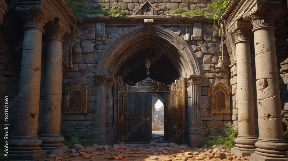 Castle Ransack: Invaders Ripping Through Chambers, Seizing Riches and Artefacts, Generative AI Castle Ransack: Invaders Ripping Through Chambers, Seizing Riches and Artefacts, Generative AI