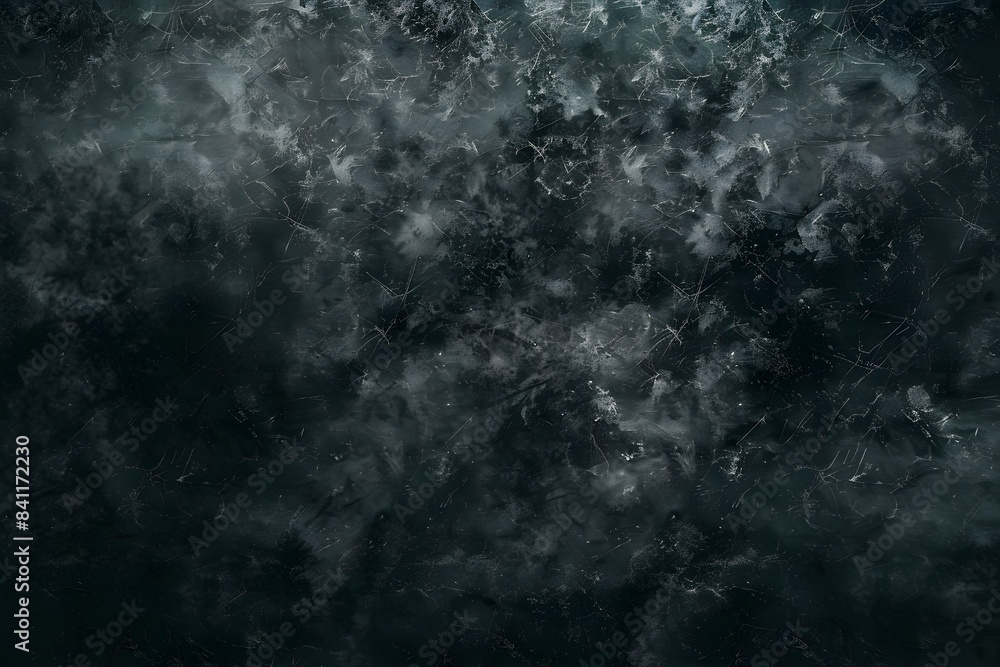 Obraz premium Dark Grey Grunge Texture Background - Horror Theme