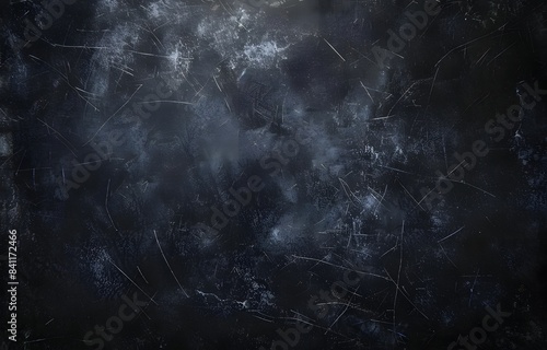 Dark Grey Scratched Texture Background