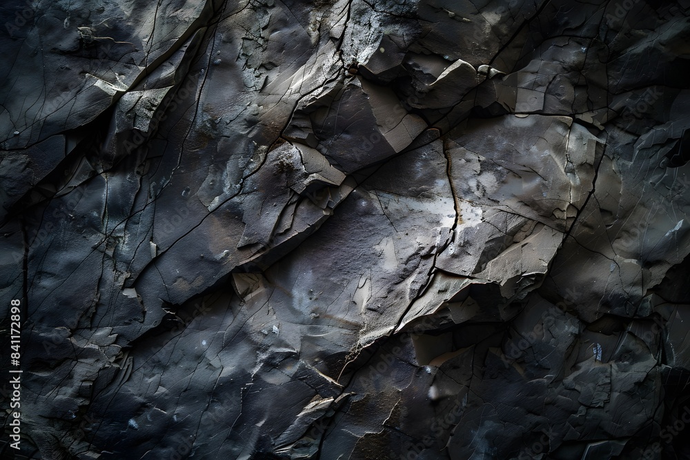Dark Grey Stone Background - Rough Texture Dark Grey Stone Background - Rough Texture