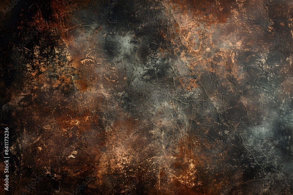 Dark Grunge Background Texture With Rust And Smoke Dark Grunge Background Texture With Rust And Smoke