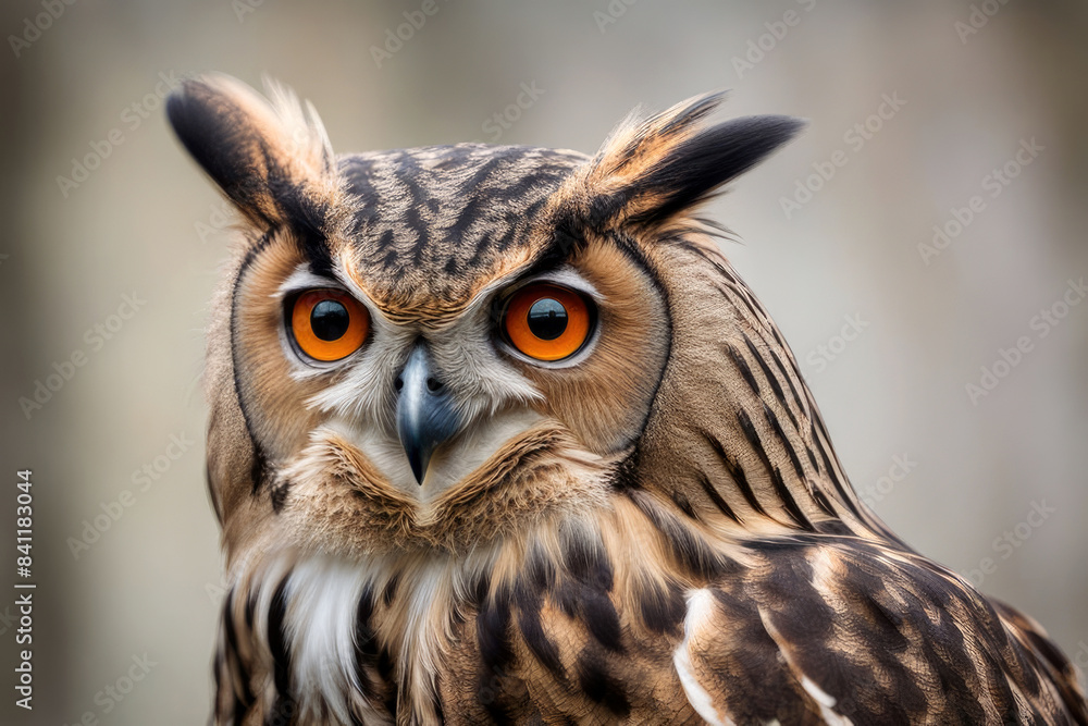 eagle owl, generated by artificial intelligence eagle owl, generated by artificial intelligence