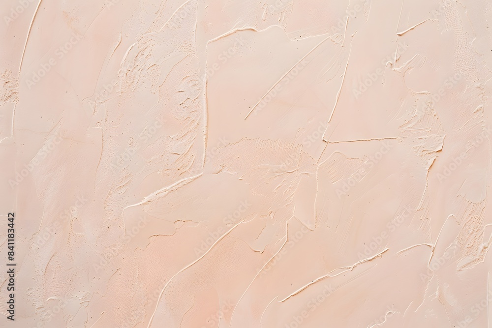 Fototapeta premium Beige Wall Texture Background, Minimalist Design