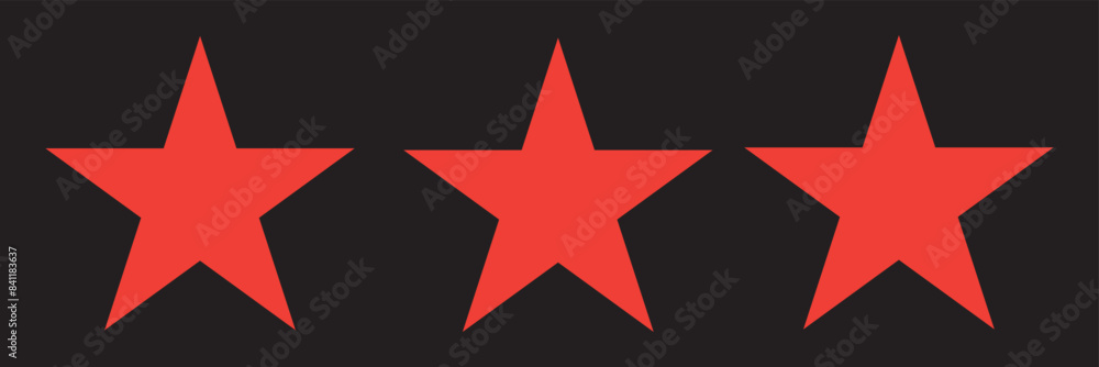 Obraz premium star vector