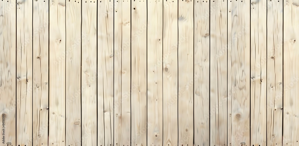 Fototapeta premium Seamless Light Wood Wall Texture Background