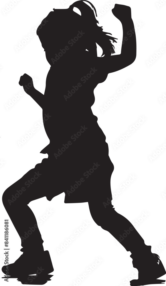 silhouette of a child silhouette of a child