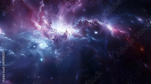 Wallpaper deep space  the cosmic telescope discovery of a galaxy