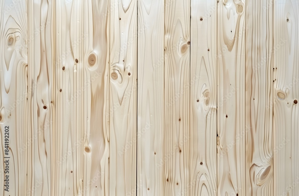 Fototapeta premium Natural Pine Wood Plank Background Texture
