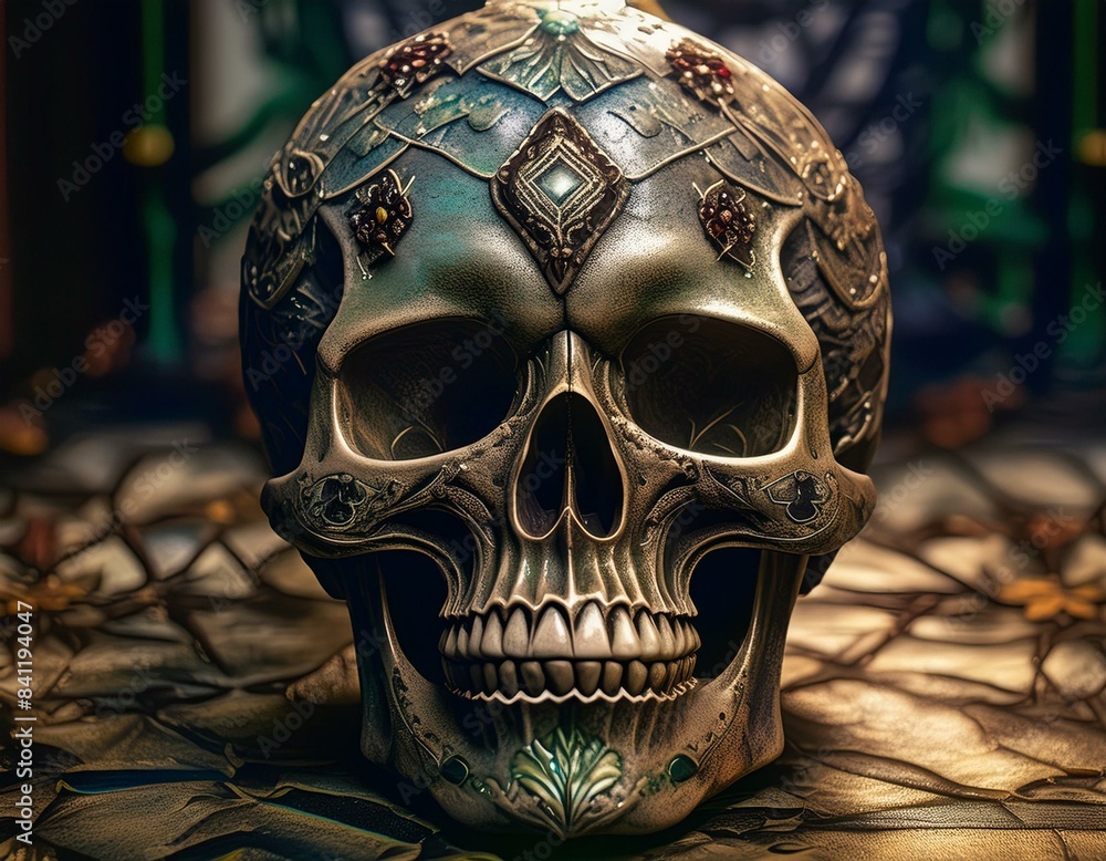 Skull and Mask Skull and Mask