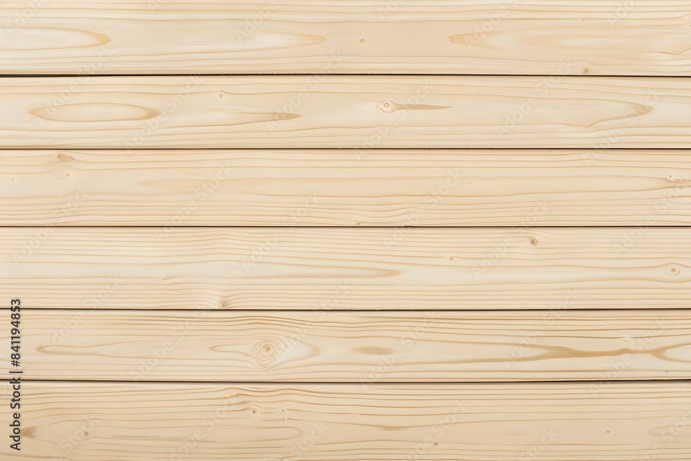 Fototapeta premium Light Brown Wood Texture Background Top View