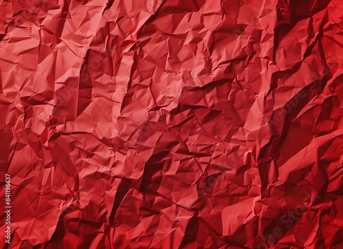 Wallpaper Mural Red Crumpled Paper Texture Background Torontodigital.ca