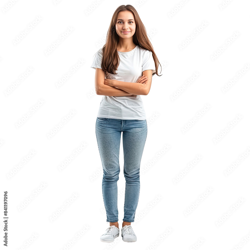 Image Woman No Background, Generative AI Image Woman No Background, Generative AI