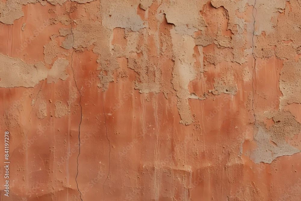 Seamless Terracotta Wall Texture With Crack Seamless Terracotta Wall Texture With Crack