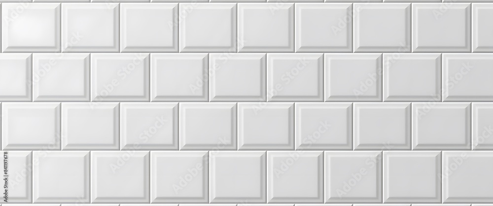 White Tile Wall Seamless Pattern - Minimalist Design White Tile Wall Seamless Pattern - Minimalist Design