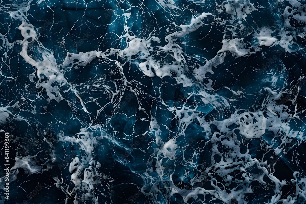 Obraz premium Abstract Ocean Foam Marble Texture