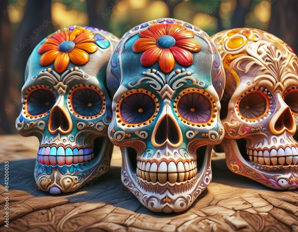 Skull and Mask Skull and Mask