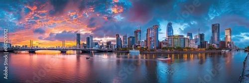 Buenos Aires Skyline with Puerto Madero