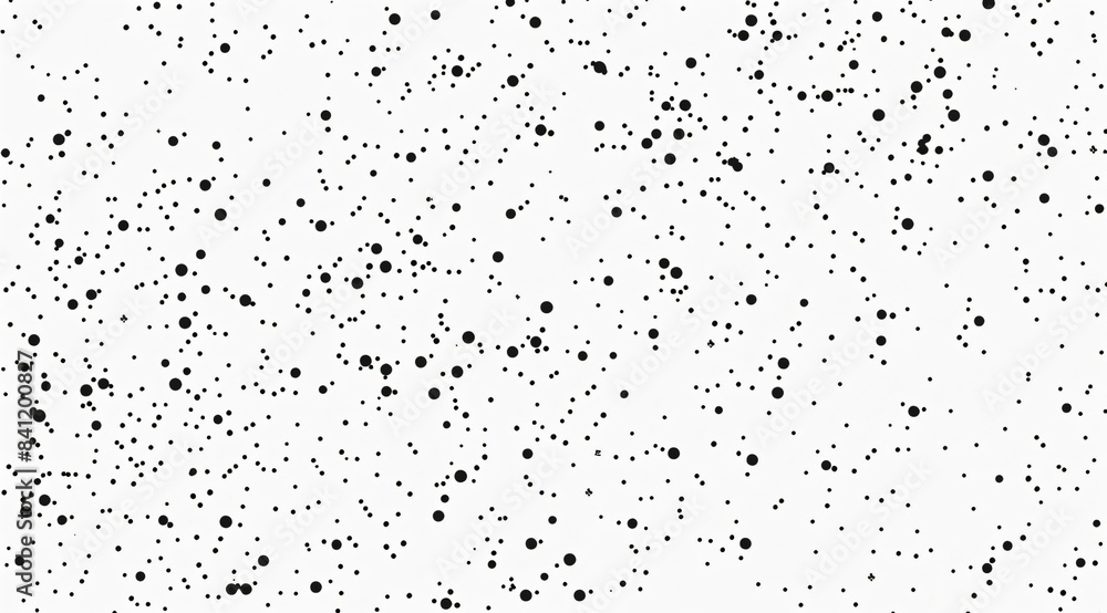 Abstract Black Dots Pattern on White Background Abstract Black Dots Pattern on White Background