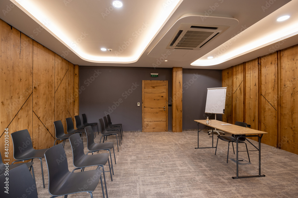 Interior of a hotel conference room