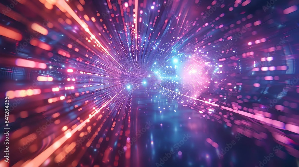 Futuristic tunnel with clean sharp focus, digital photography, colorful speed motion, cinematic effect, high resolution Futuristic tunnel with clean sharp focus, digital photography, colorful speed motion, cinematic effect, high resolution