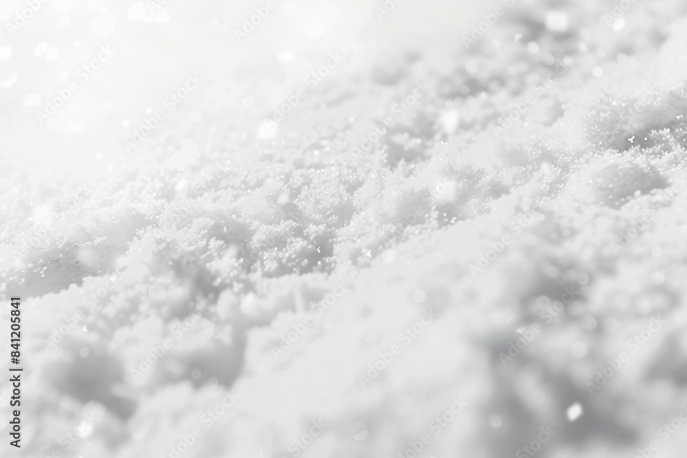 Minimalist White Snow Background with Blurred Edges Minimalist White Snow Background with Blurred Edges