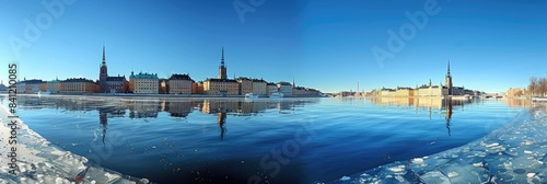 Stockholm Skyline with Gamla Stan photo