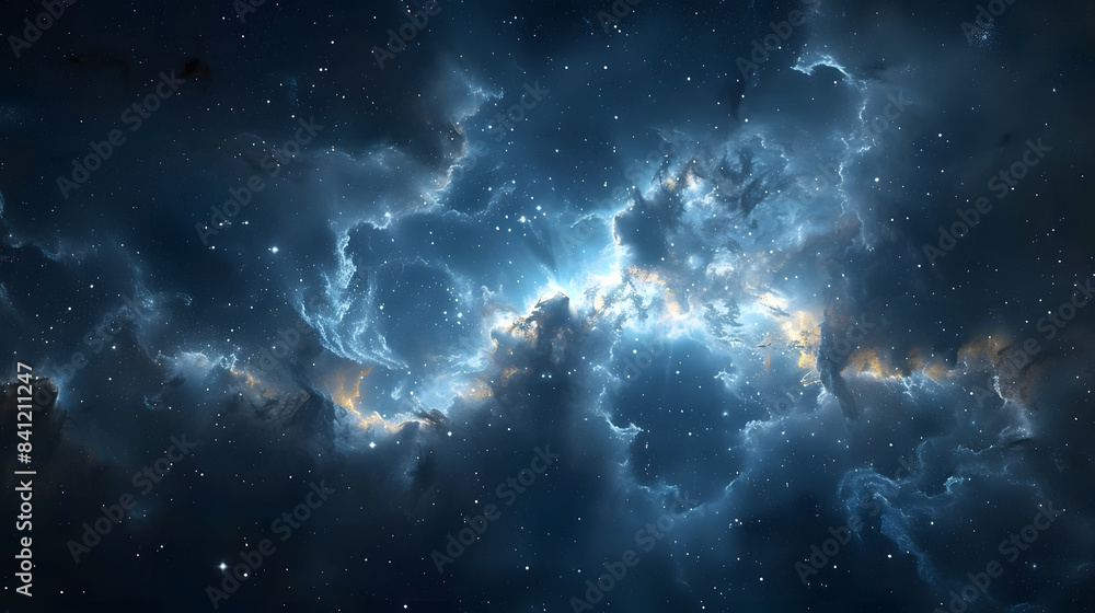 nebula gas cloud in deep outer space nebula gas cloud in deep outer space