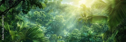 Tropical Rainforest Canopy photo