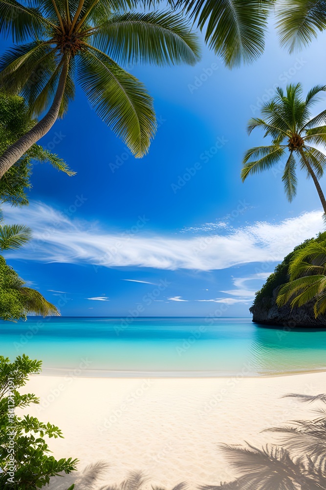 Fototapeta premium Beautiful beach