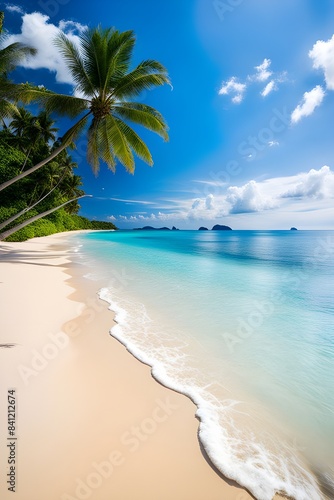 Wallpaper Mural Beautiful beach Torontodigital.ca