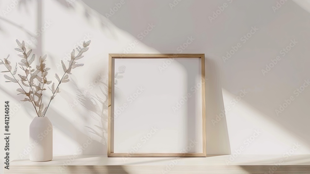 Minimalist photo frame mockup on a clean, modern background | Photo frame mockup
Minimalist photo frame mockup on a clean, modern background | Photo frame mockup