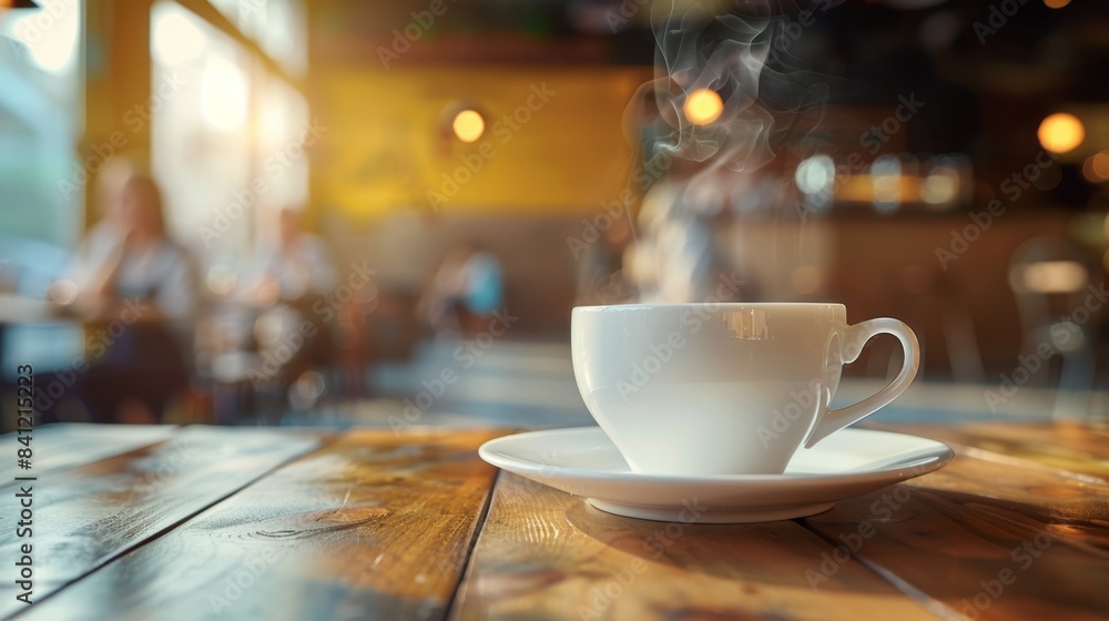 The Steaming Coffee Cup The Steaming Coffee Cup