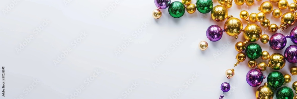 A vibrant and colorful background that captures the festive spirit of Mardi Gras with a mix of scattered confetti and decorative elements. A vibrant and colorful background that captures the festive spirit of Mardi Gras with a mix of scattered confetti and decorative elements.