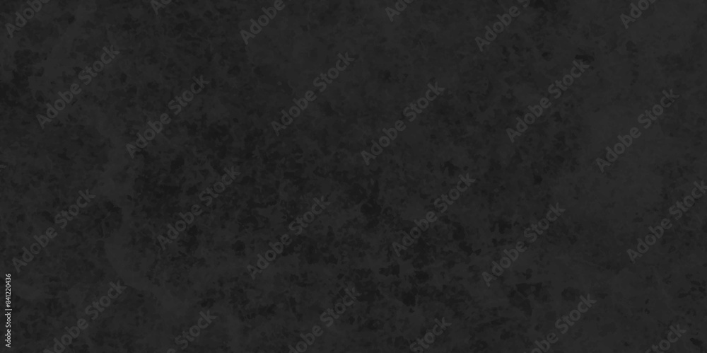 Fototapeta premium Dark black grunge wall charcoal colors texture backdrop background. Black Board Texture or sandstone closeup luxurious Background. abstract grey color design are light with white gradient background.