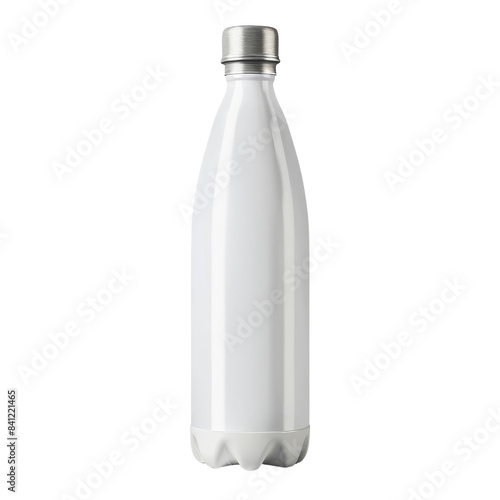 White water bottle on transparent background clipart