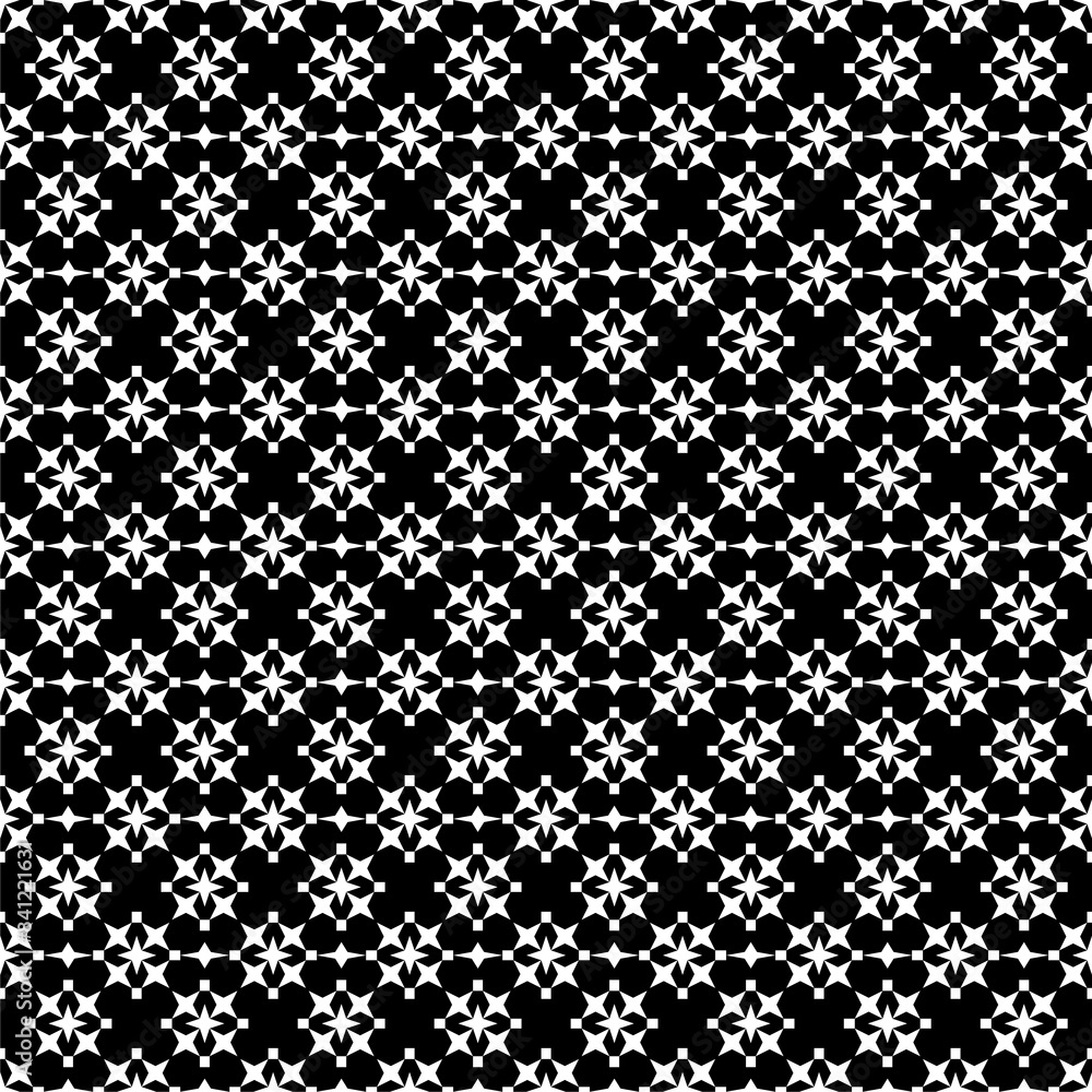 Ethnic seamless pattern geometric black and white color
Ethnic seamless pattern geometric black and white color