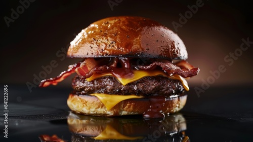The Gourmet Bacon Cheeseburger photo