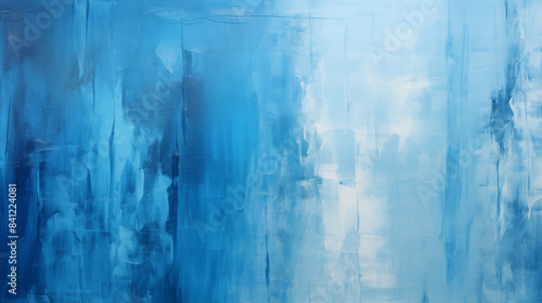Blue textured background. Blue paint