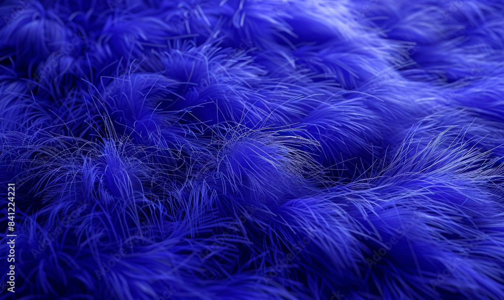 Obraz premium Elegant fuzzy Indigo color background.