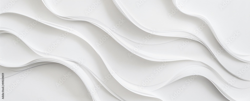 Abstract White Paper Texture Minimalist Background Stock Illustration ...