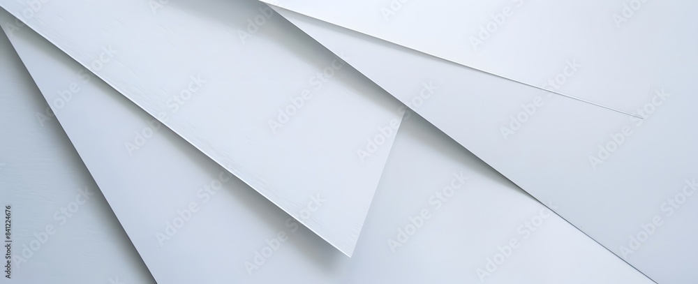 Obraz premium Abstract White Paper Texture Background