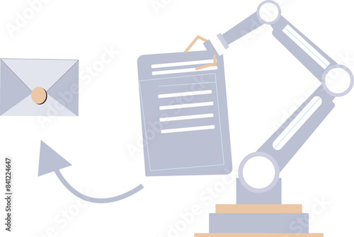 The construction file converting into document.