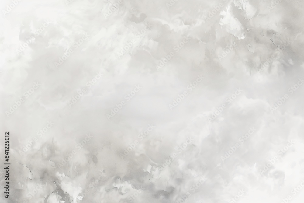 Obraz premium Abstract Watercolor Cloud Background, Seamless Soft White